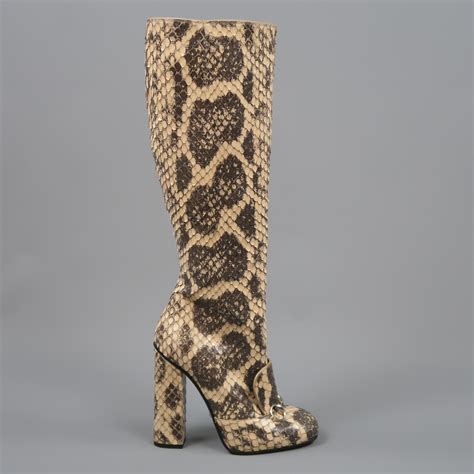 long gucci boots|gucci snakeskin boots.